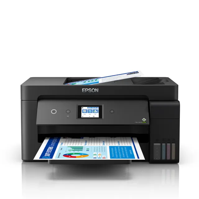 【EPSON】官方直營 搭1組T03Y原廠1黑3彩墨水★L14150 A3+高速雙網WiFi智慧遙控連供複合機