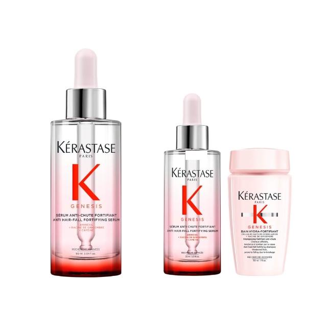 【KERASTASE 巴黎卡詩】粉漾芯生頭皮調理精華90ml(頭皮精華/頭皮保養/蓬鬆/養髮)
