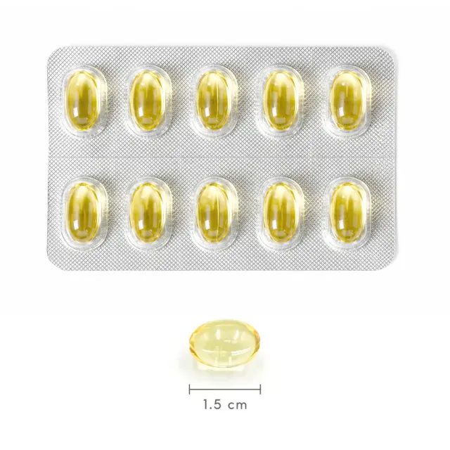 【大研生醫】德國頂級魚油(60粒/盒) x3入.PTP片包裝.陳美鳳代言