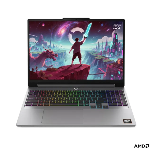 【Lenovo】筆電包/滑鼠組★15.3吋Ryzen 7獨顯RTX5050電競筆電(LOQ/R7-250/16GB/512GB/W11)