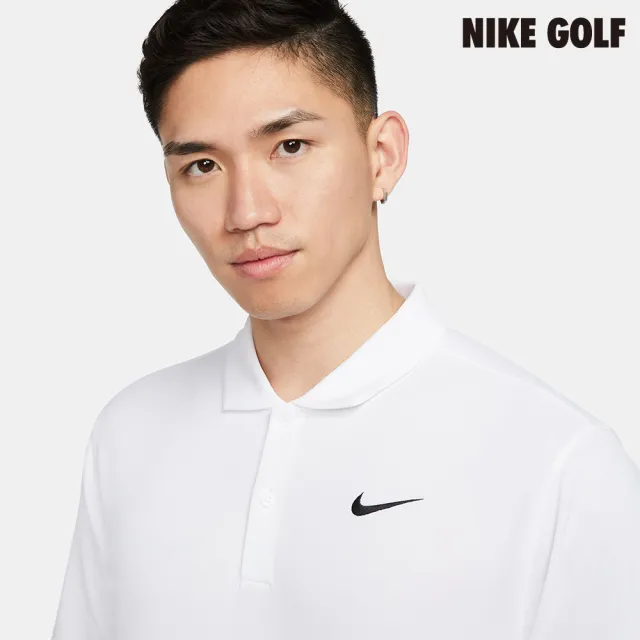【NIKE GOLF】NikeCourt Dri-FIT 男款網球衫 白色(DH0858-100)