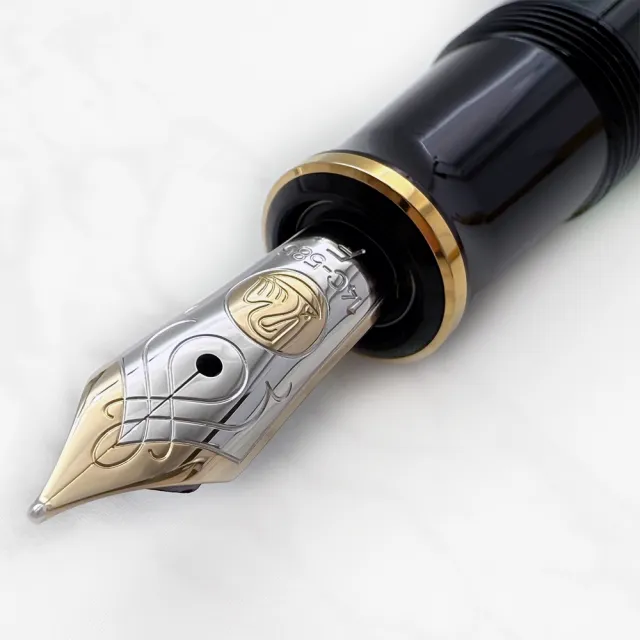 【Pelikan】百利金 M600 黑色鋼筆(送原廠4001大瓶裝墨水)