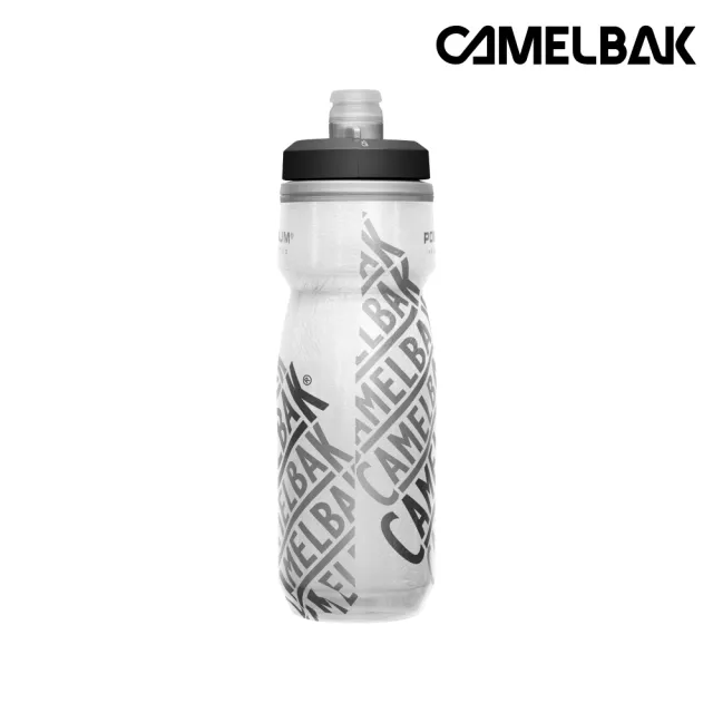 【CAMELBAK】PODIUM CHILL保冷噴射水瓶 CB1874103062｜620ml經典競賽(自行車 腳踏車 公路車)