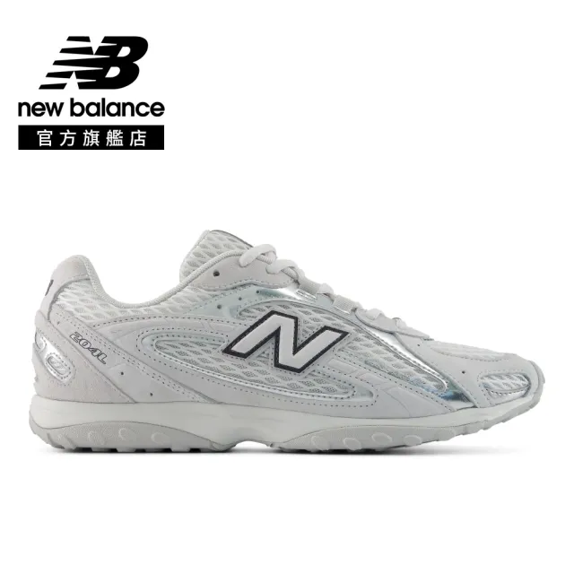 【NEW BALANCE】NB 204L復古鞋/運動鞋_U204L4N2-D_中性_白銀灰 (張員瑛同款)