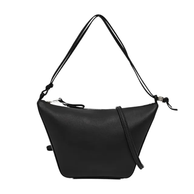 【LOEWE 羅威】LOEWE Hammock Hobo 棕褐色/黑色/酒瓶綠 迷你吊床 流浪包 斜背包『entrupy安心購』