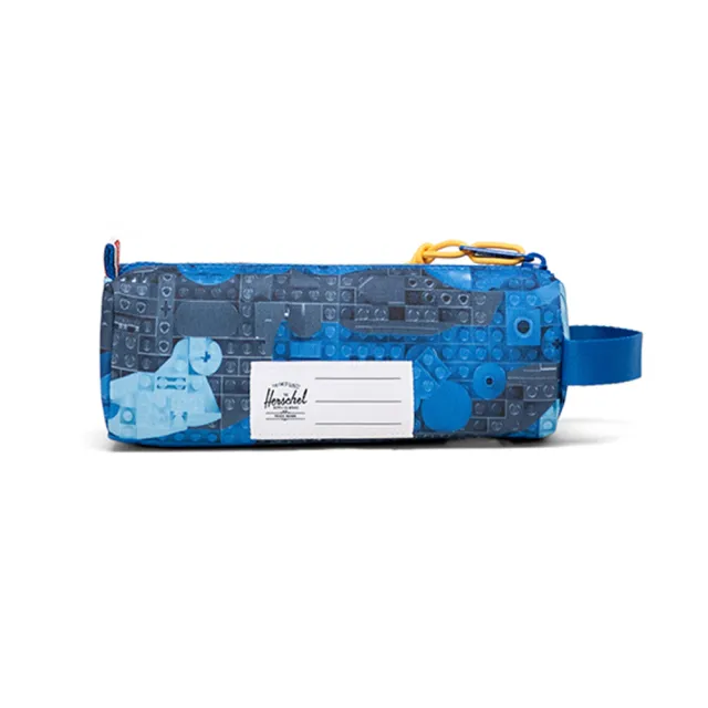 【Herschel】官方直營 LEGO® 樂高聯名系列- Settlement 1L文具收納筆袋藍色