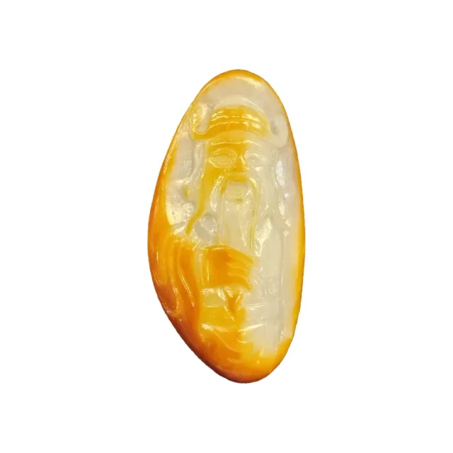 【藏古祥館】和田 財神 SQF11 (和田玉)