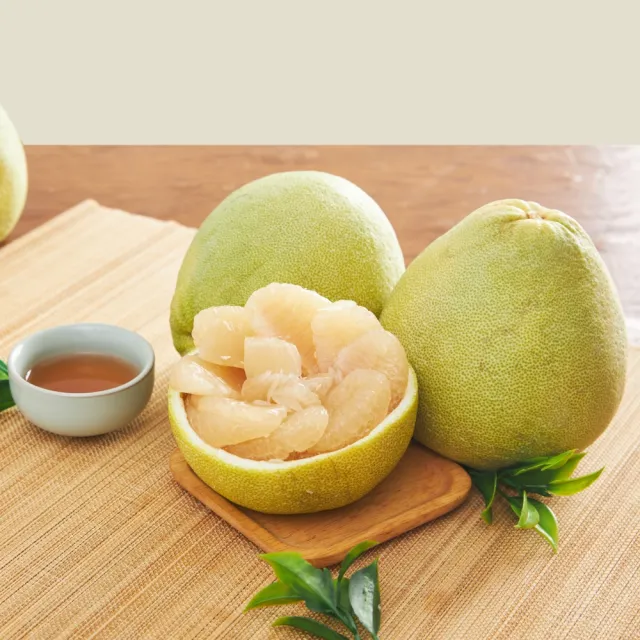 【黑貓嚴選】《李文粒果園》麻豆文旦3kg(7-9入/箱 60年老欉 產地直送 中秋 柚子 禮盒)