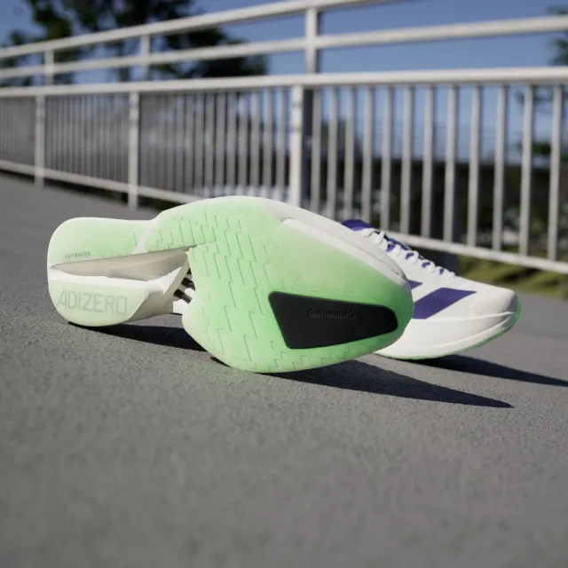 【adidas 愛迪達】ADIZERO ADIOS PRO 4 跑鞋 運動鞋 慢跑鞋 男鞋 JR1656