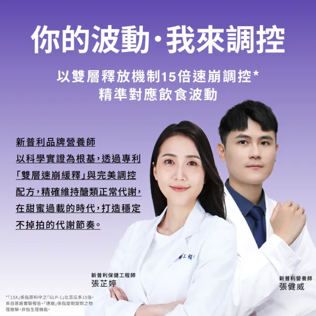 【Simply 新普利】殿醣酵素錠EX30錠(x2盒)(超越苦瓜.白腎豆.桑葉.紅椿植萃)
