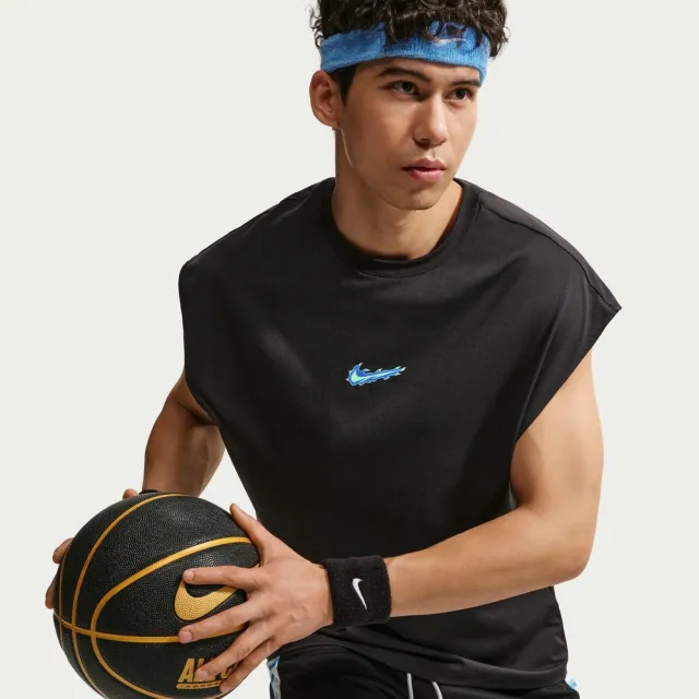 【NIKE 耐吉】運動背心_男_AS M NK DF SL TOP STREET_黑色 (IW1202010)