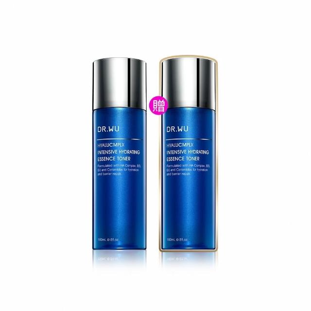 【DR.WU 達爾膚】玻尿酸保濕精華化妝水150ML(經典款 2入組)