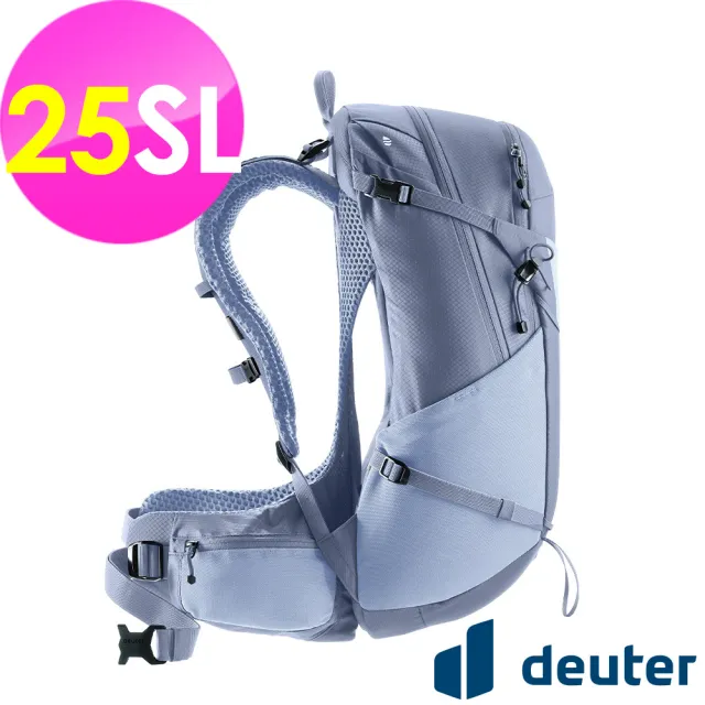 【deuter】FUTURA透氣網架背包25SL(3400226水藍/戶外旅遊/日常休閒/旅行/登山健行)