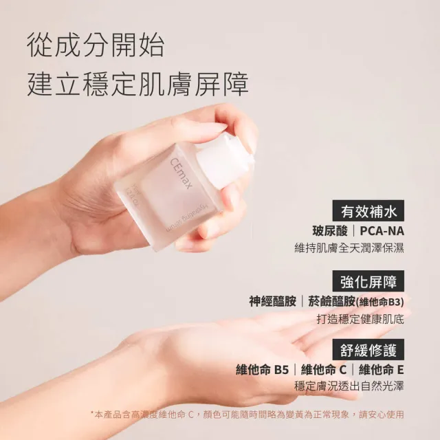 【CEmax】買2送1★玻尿酸保濕修護晶萃3入囤貨組(玻尿酸/保濕鎖水/精華液)