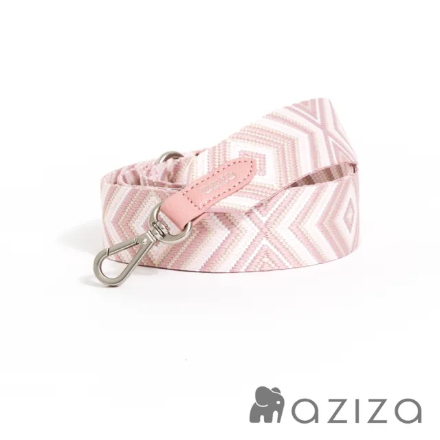 【aziza】幾何渲染可調式背帶-粉