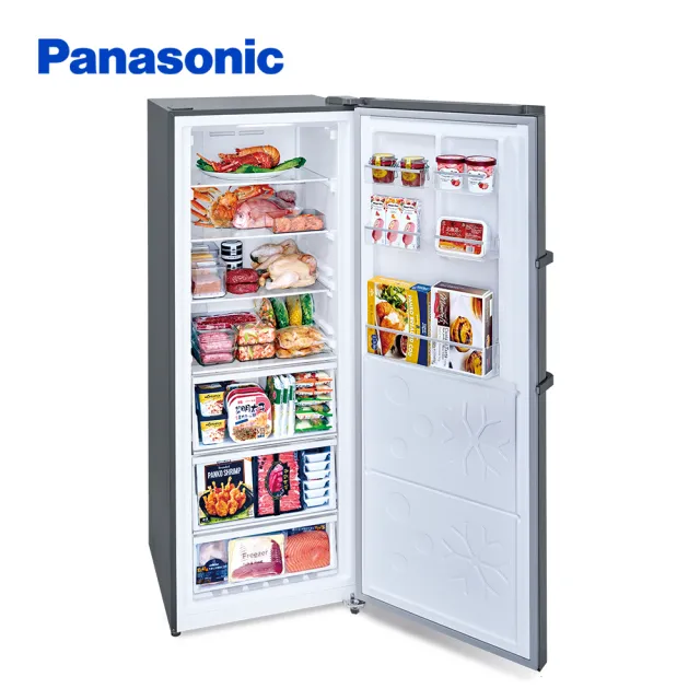 【Panasonic 國際牌】家電快配★380L高效變頻壓縮機直立式冷凍櫃(NR-FZ383AV-S)