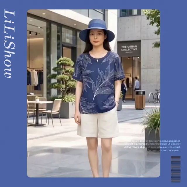【水衫】花卉名品涼感上衣3件組(O03-09-3)