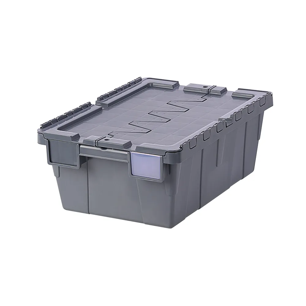 【KEYWAY 聯府】克勒斯2號物流箱-4入 灰(搬運箱 運輸箱 收納箱 MIT台灣製造)