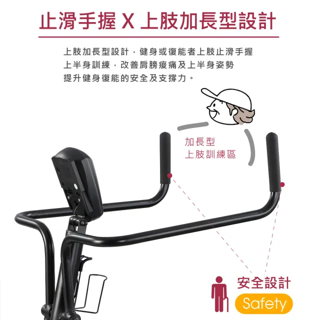 【i-Care】高安全復健用全身有氧座式訓練(復健健身;心肺有氧訓練;預防三高;居家復健;運動是良藥;樂齡健身)