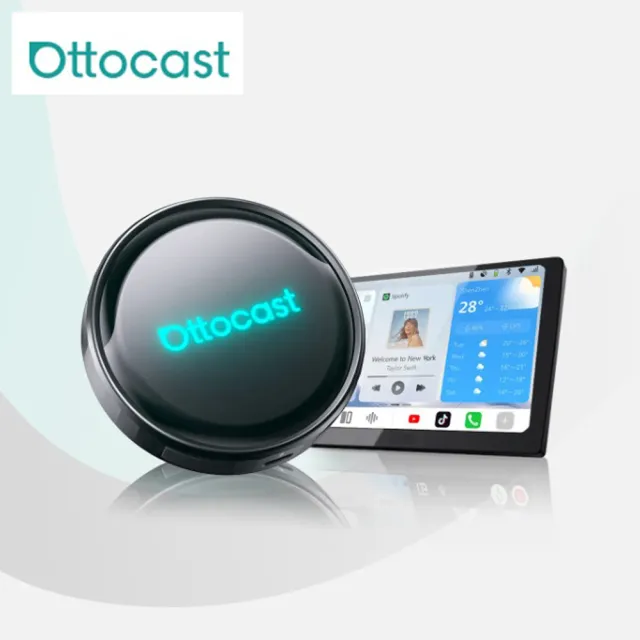 【ottocast】Aibox P3 Pro 旗艦版 CarPlay AI多媒體車載媒體盒(公司貨)