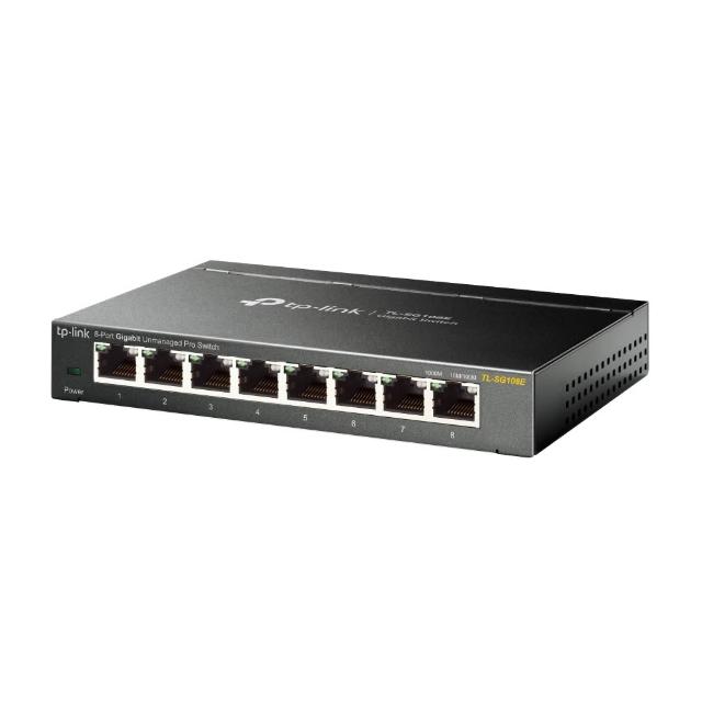 【TP-Link】TL-SG108E 8埠Gigabit簡易智慧型交換器