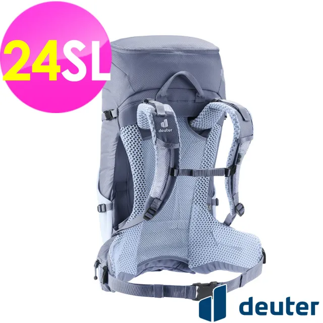 【deuter】FUTURA透氣網架背包24SL(3400526水藍/戶外旅遊/日常休閒/旅行/登山健行)