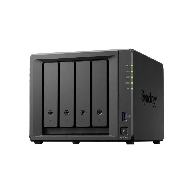 【Synology 群暉科技】DiskStation DS425+ NAS 網路儲存伺服器(4Bay/Intel/2GB)