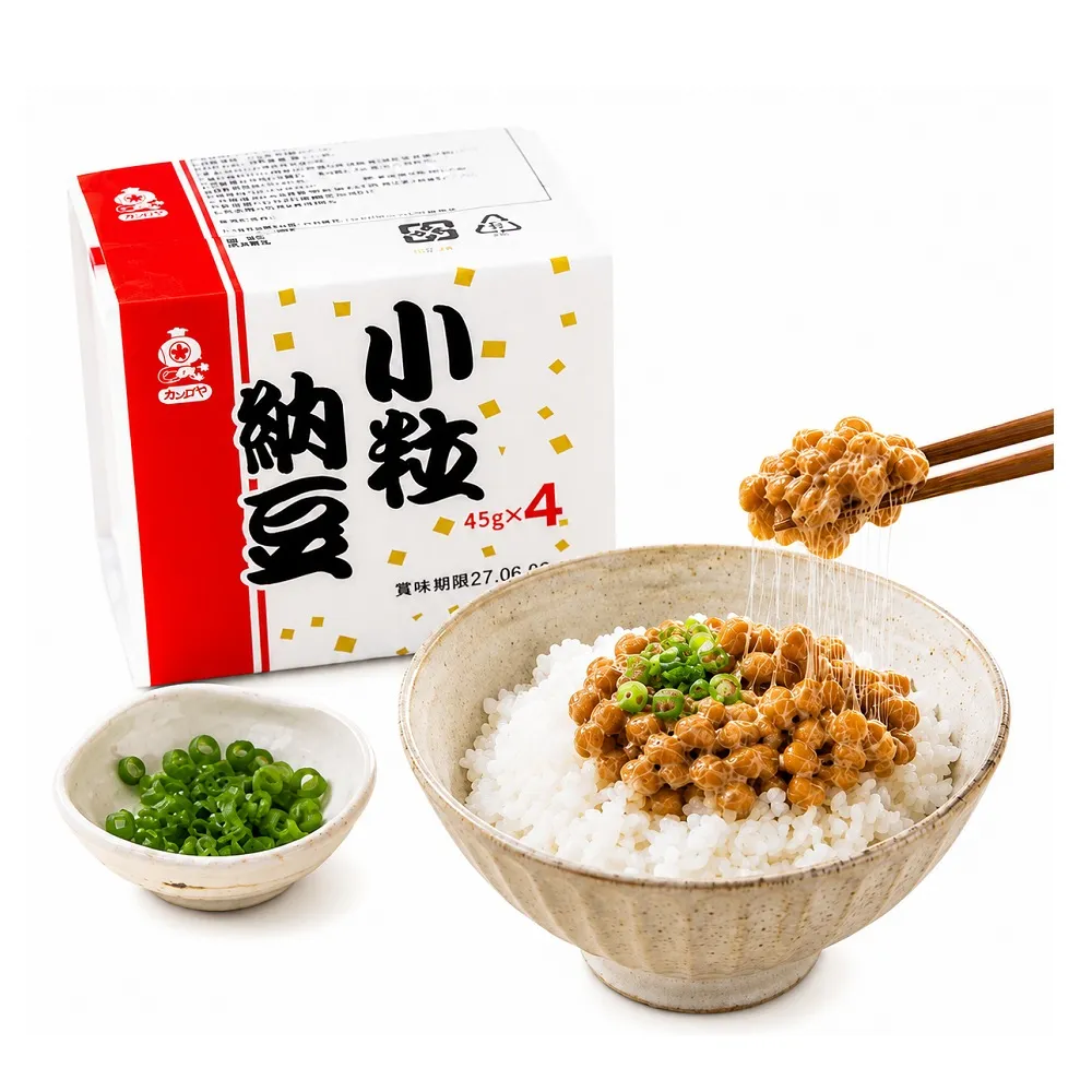 日本火之屋小粒納豆 (4入/180g/組*6組)