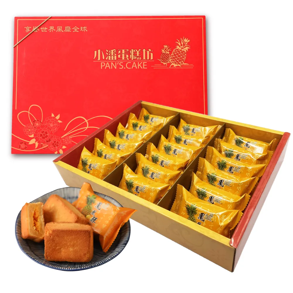 【小潘鳳梨酥】鳳凰酥禮盒18入*6盒(年菜 / 年節禮盒 / 送禮首選 / 中秋禮盒 / 排隊名店)