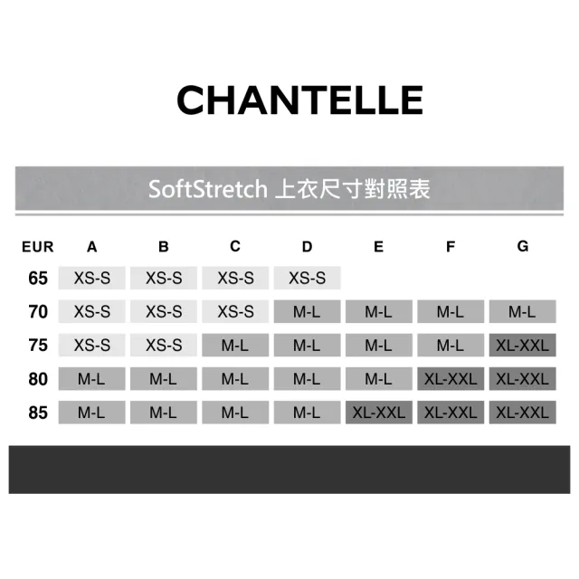 【Chantelle 仙黛爾】Soft Stretch.涼感無痕透氣V領無鋼圈輕運動女內衣 黑/膚粉可選.16A10_0WU(超強彈力)