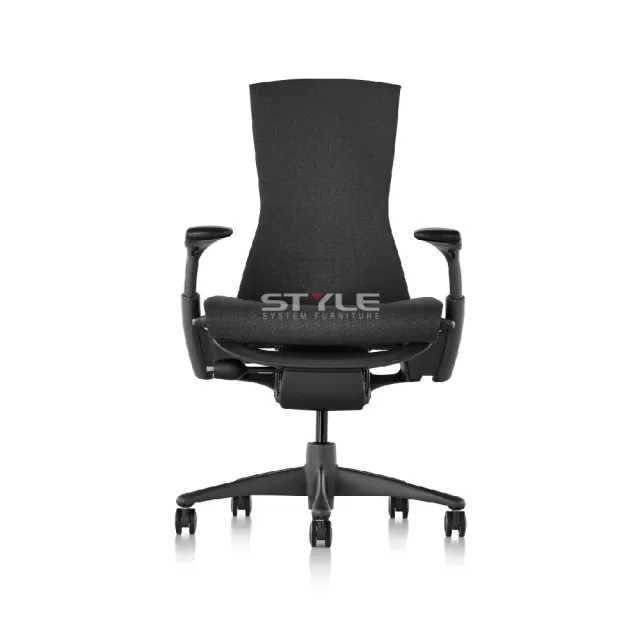 【Herman Miller】Embody 中厚布 - 黑框黑布｜世代家具｜原廠授權代理商(人體工學椅/電腦椅)