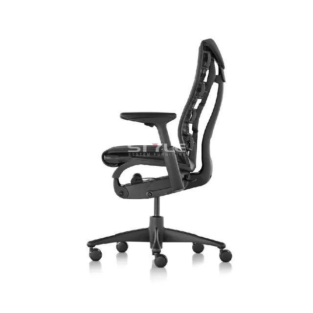 【Herman Miller】Embody 中厚布 - 黑框黑布｜世代家具｜原廠授權代理商(人體工學椅/電腦椅)