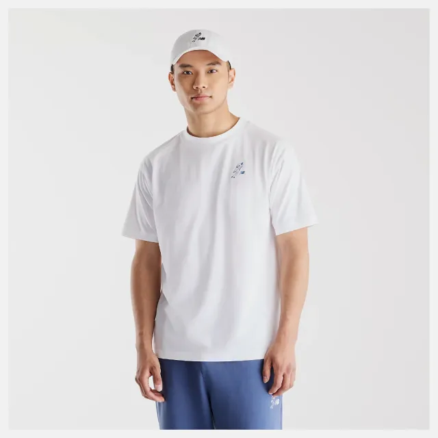 【NEW BALANCE】NB 短袖上衣 男 大谷翔平 美規 白 MT6224FCWT（其他規格）