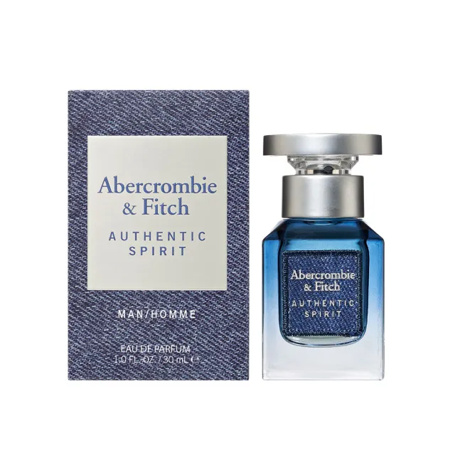 【Abercrombie & Fitch】A&F真我本色男性淡香精30ml(專櫃公司貨)