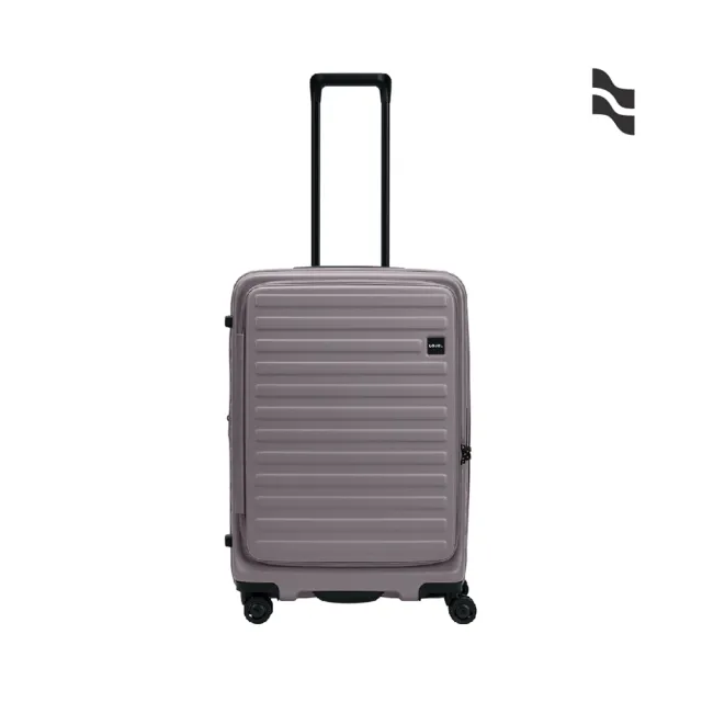 【LOJEL】假日照常配送 CUBO 21吋 前開式擴充拉鍊拉桿箱(行李箱 旅行箱 登機箱)