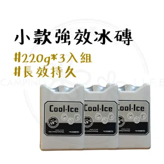 【Dometic】露營中毒本鋪 強效冰磚 220g小款 三入組 保冰磚 冰寶 冰磚 超強保冰劑 露營 戶外