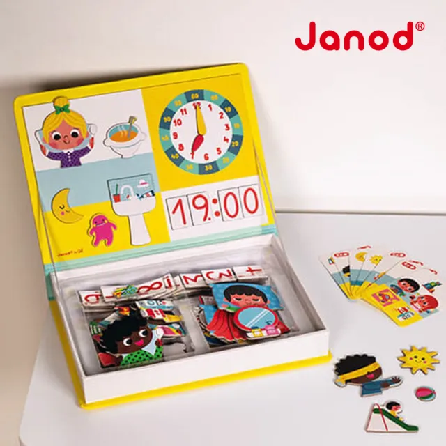 【Janod】磁鐵遊戲書(22款可選)｜磁力安靜書 安靜書 磁鐵書 遊戲盒 磁鐵安靜書 操作書