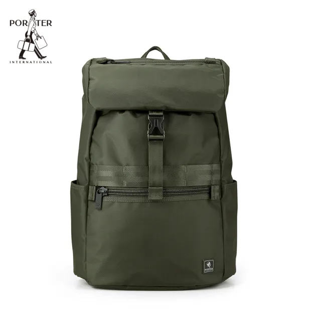 【PORTER INTERNATIONAL】城市行者YOUNGSTER後背包-(森林綠)