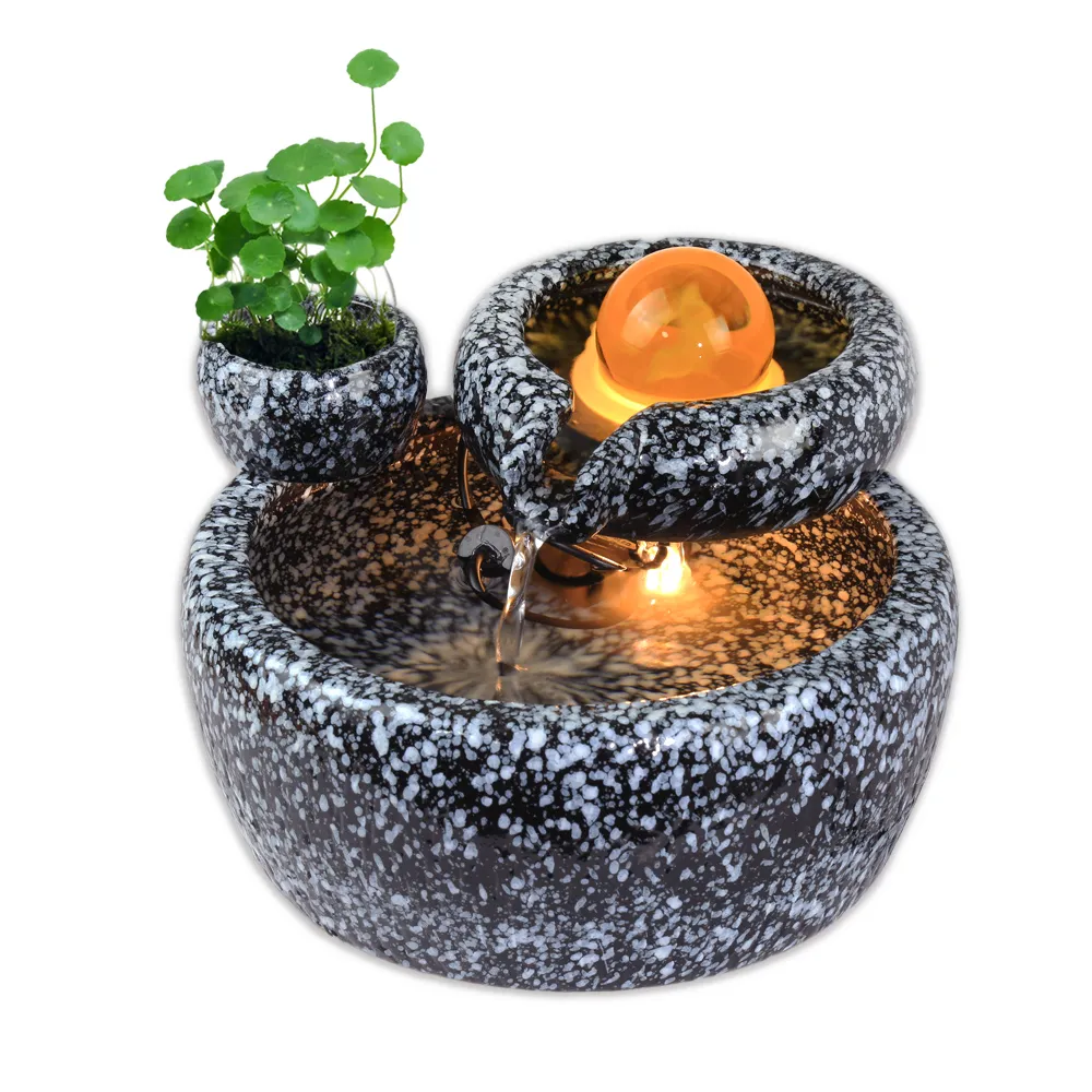 【開運方程式】鶯歌陶瓷流水聚寶盆石紋(升級閃花釉料市售無法比擬/入厝禮)