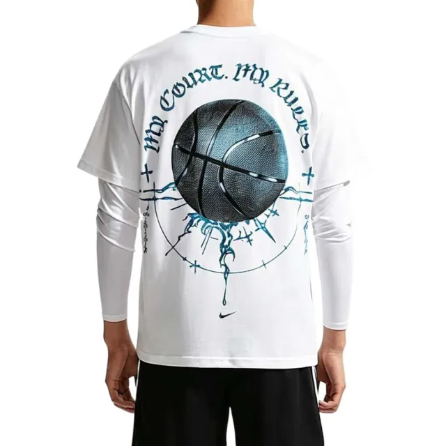 【NIKE 耐吉】AS M NK TEE M90 SUMMIT COURT 短袖 短T 白色 男款 運動上衣 IM5055-100
