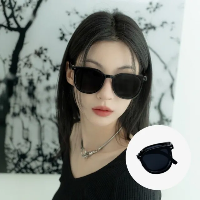 【KlassiC.】輕行者摺疊墨鏡F003(每件均附摺疊墨鏡收納包-水果系列盲盒(隨機出貨))