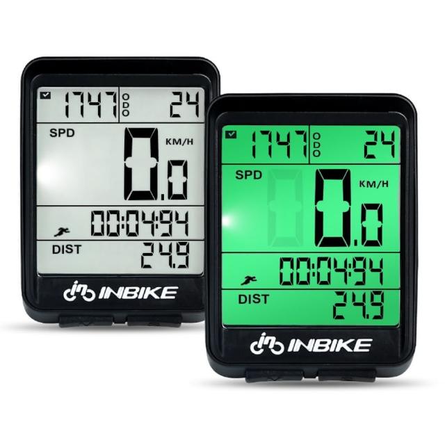 【INBIKE】自行車競速里程計數碼表(腳踏車/山地車/公路車/碼表 里程)