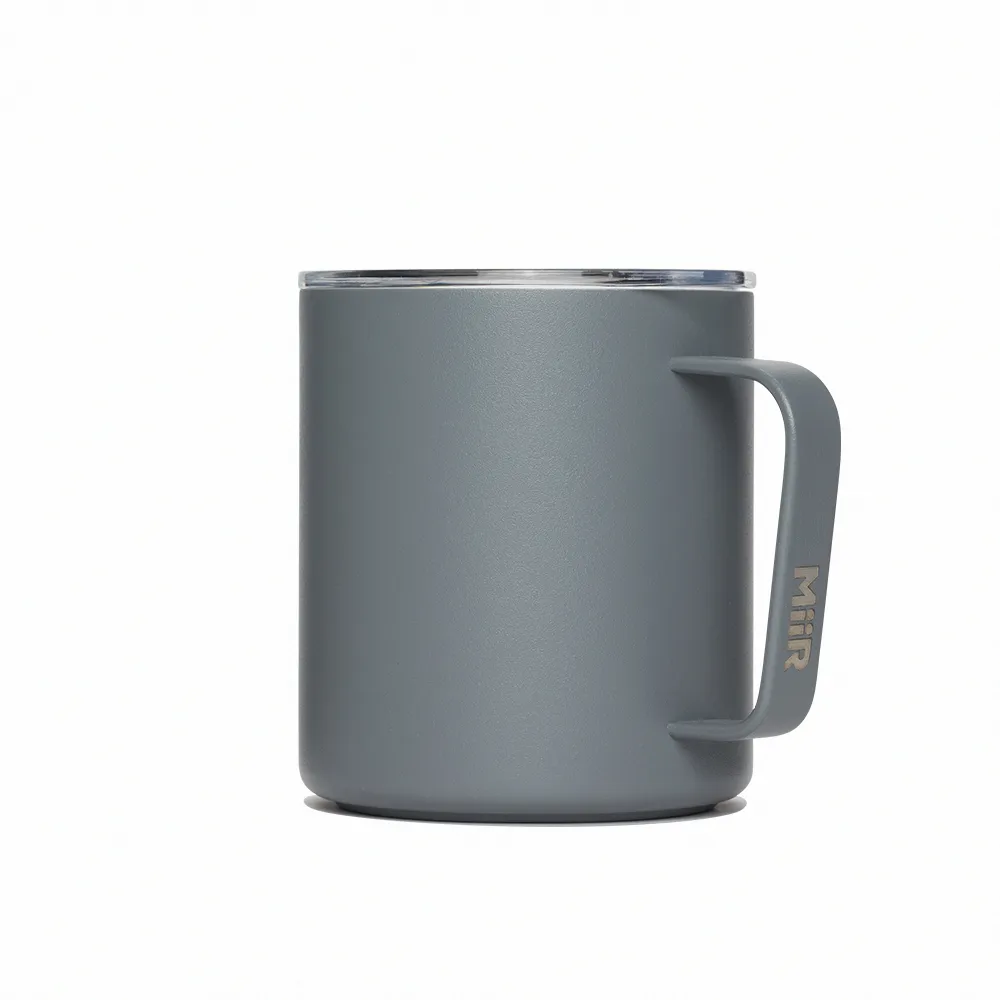 【MiiR】MiiR 雙層真空 保溫/保冰 露營杯/馬克杯 12oz/354ml(海霧灰)