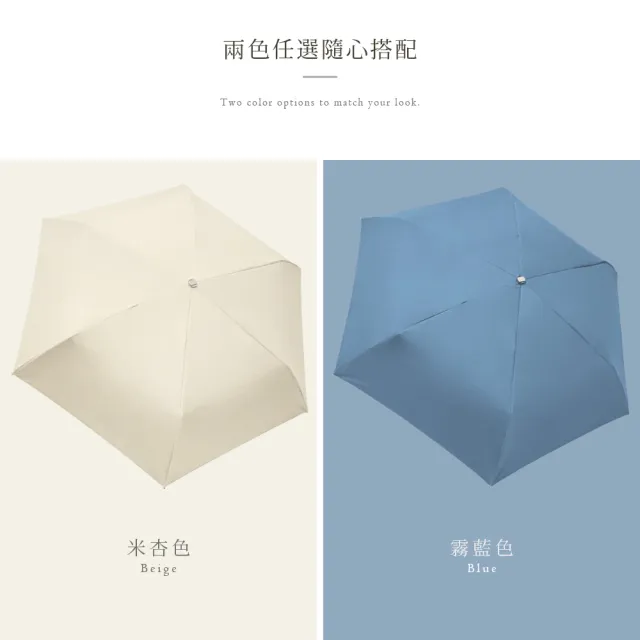 【雨之情】雨之情 輕扁防曬百搭自動傘-買1+1 雨傘 折疊傘 扁傘 自動折傘