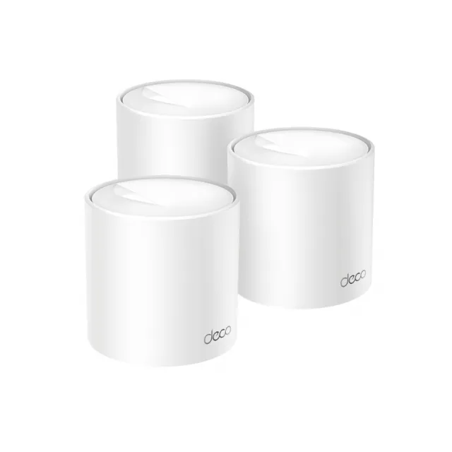 【TP-Link】三入組-Deco X20 AX1800 真Mesh 雙頻無線網路WiFi 6網狀路由器分享器