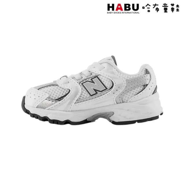【HABU 哈布童鞋】NEW BALANCE 紐巴倫 530系列 BUNGEE 復古 小童 中童 慢跑鞋 IZ530SB1