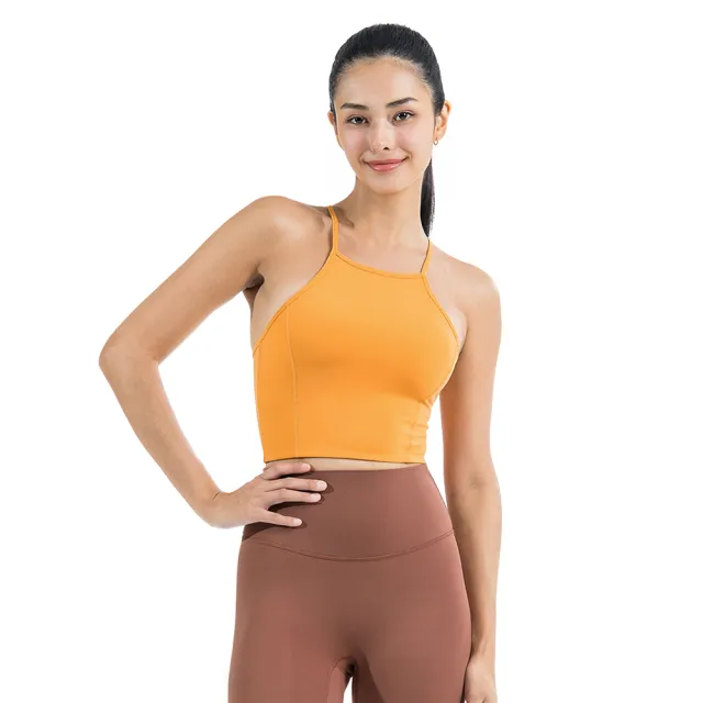 【NAMASTE】Patricia 後編網造型短上衣 - 深膚