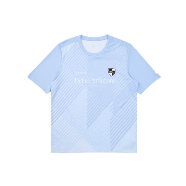 【FILA】男短袖圓領T恤-藍色 1TEA-5000-BU