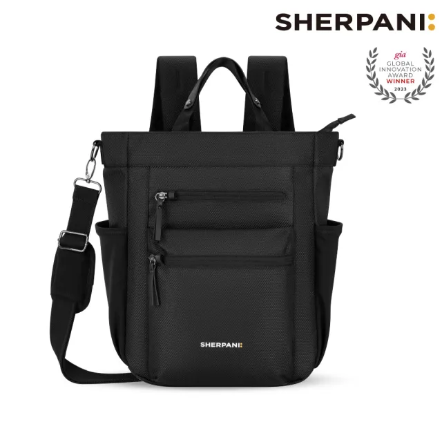 【Sherpani】雙11 RFID 防盜多功能托特包 26I Soleil AT 18L｜黑色 (RFID屏蔽 15吋筆電適用)