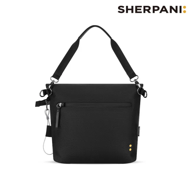 【Sherpani】雙11 RFID 防盜多功能側背包 26I Vale AT 12L｜石灰 (RFID屏蔽 平板適用)